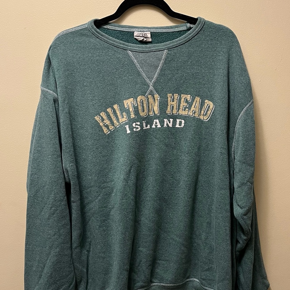 Green Crew Neck Sweater